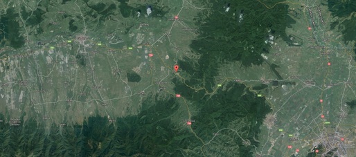 Avion de mici dimensiuni prăbușit în județul Brașov