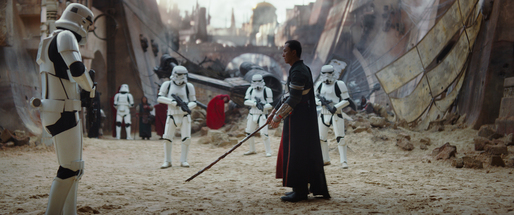 ”Rogue One”, noul film din seria ”Star Wars”, a avut succes printre spectatorii de la premiera mondială
