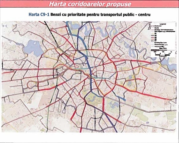 FOTO Planul pentru București: benzi de circulatie pentru transportul public, construcția de parcări subterane sau extinderea metroului