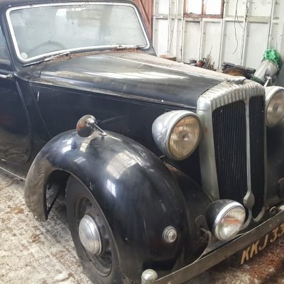 FOTO Un automobil Daimler din 1947, care a aparținut Principesei Mărioara a României, Regină a Iugoslaviei, a fost pus în vânzare în Anglia