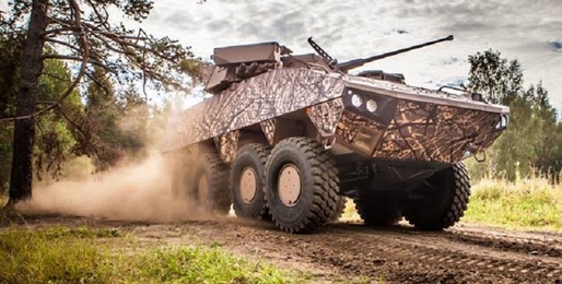 Grupul finlandez Patria a transmis autorităților române proiectul de producție pentru vehiculul blindat Patria AMV