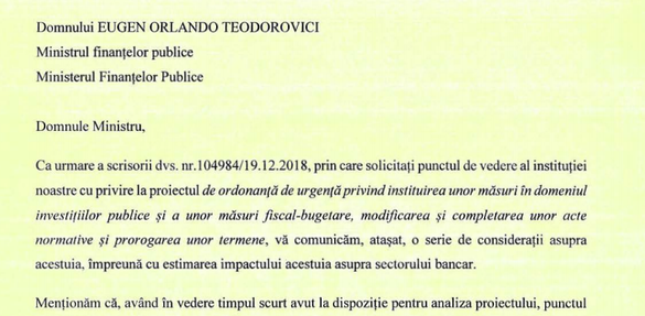 Document - BNR estimează că profitul sistemului bancar scade cu 72% în 2019 și doar 9 bănci mai rămân profitabile, chiar și fără aplicarea taxei pe active