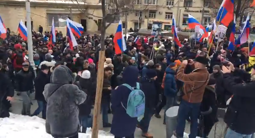 VIDEO Marșuri la Moscova și Sankt Petersburg în memoria lui Boris Nemțov, asasinat lângă Kremlin în urmă cu patru ani