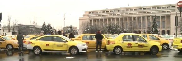 DOCUMENT După protestele taximetriștilor împotriva Uber, Guvernul avansează un proiect: Serviciile de transport în regim de taxi, numai cu autorizare în noile condiții!