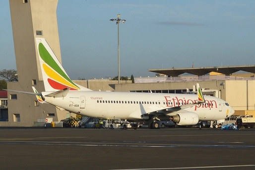Un avion Boeing 737 al companiei Ethiopian Airlines s-a prăbușit cu 157 de persoane la bord