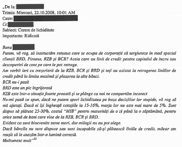 RAPORT De ce n-a găsit Consiliul Concurenței cartel pentru creșterea ROBOR în 2008, cum au profitat unele bănci de intervenția BNR și cine era cel mai mare speculator pe leu