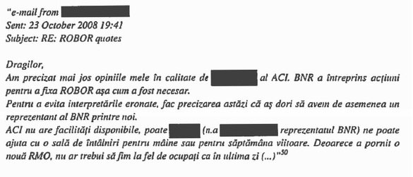 RAPORT De ce n-a găsit Consiliul Concurenței cartel pentru creșterea ROBOR în 2008, cum au profitat unele bănci de intervenția BNR și cine era cel mai mare speculator pe leu