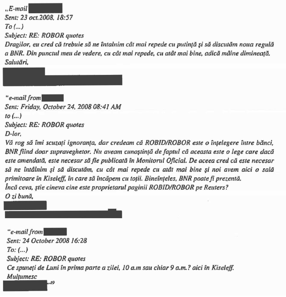 RAPORT De ce n-a găsit Consiliul Concurenței cartel pentru creșterea ROBOR în 2008, cum au profitat unele bănci de intervenția BNR și cine era cel mai mare speculator pe leu