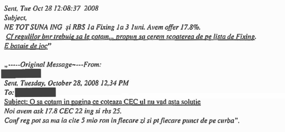 RAPORT De ce n-a găsit Consiliul Concurenței cartel pentru creșterea ROBOR în 2008, cum au profitat unele bănci de intervenția BNR și cine era cel mai mare speculator pe leu