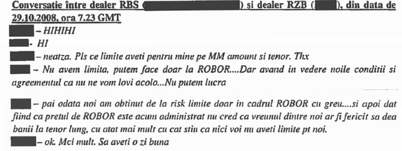 RAPORT De ce n-a găsit Consiliul Concurenței cartel pentru creșterea ROBOR în 2008, cum au profitat unele bănci de intervenția BNR și cine era cel mai mare speculator pe leu