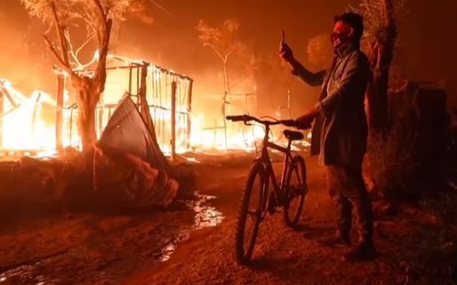 VIDEO Pompierii români au ajuns pe insula Rodos, puternic afectată de incendii