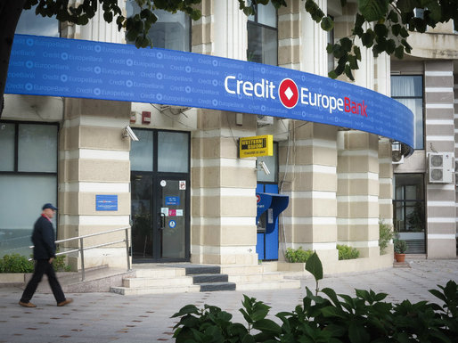 Profitul Credit Europe Bank România a urcat cu o treime în 2017