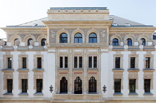 FOTO Apex deschide în vară Hotelul Marmorosch Bucharest Autograph Collection, investiție de 42 milioane euro. Hotelul funcționează în clădirea celei mai puternice bănci din România din 1920
