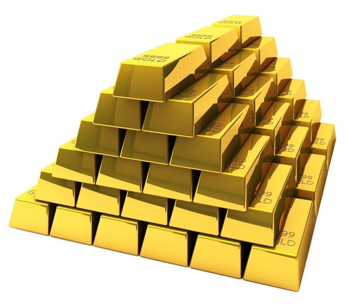 Top 25 de state cu cele mai mari rezerve de aur din lume