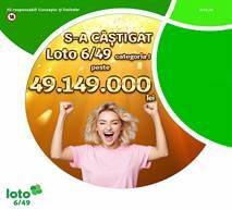 ANUNȚ Marele premiu la Loto 6/49 a fost câștigat, cu un bilet de doar 12 lei FOTO
