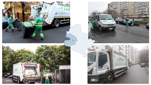 REBU nu mai ridică gunoiul din sectorul 6