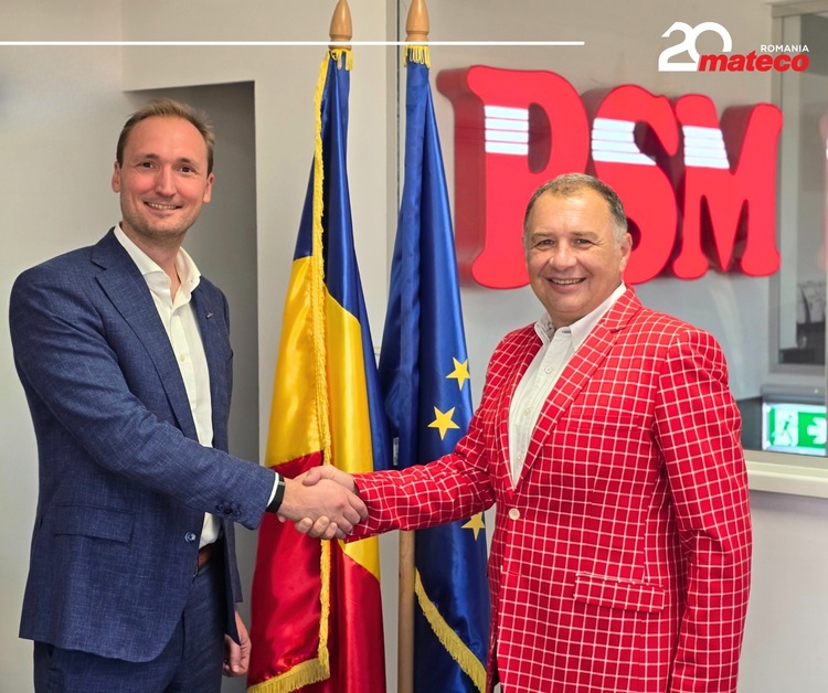 FOTO Investiție în România. Familia belgiană Vanhalst deschide un nou sediu mateco la Iași, start al unui amplu proiect de modernizare a tuturor celor 11 sucursale din țară