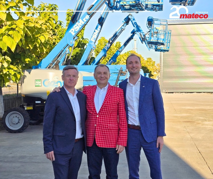 FOTO Investiție în România. Familia belgiană Vanhalst deschide un nou sediu mateco la Iași, start al unui amplu proiect de modernizare a tuturor celor 11 sucursale din țară