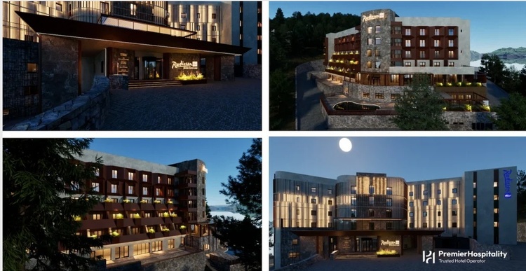 FOTO Hotel Radisson deschis în vârf de munte la Sinaia, într-o clădire istorică de la Cota 1.400