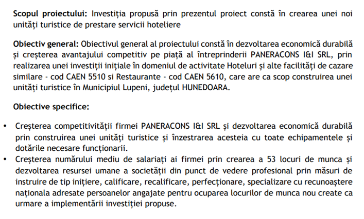 Două oferte pentru un hotel de patru stele în Lupeni