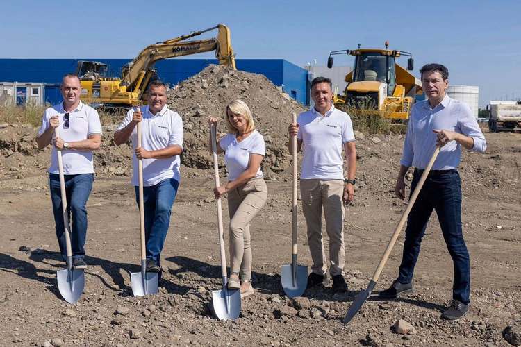 FOTO Fabrică nouă în România. Corex a început lucrările, investiție de 4 milioane de euro
