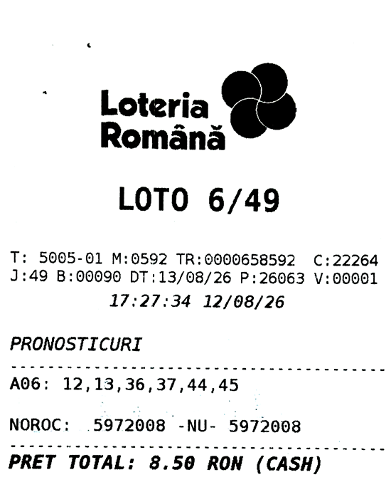 FOTO Premiu record câștigat în România din întâmplare la loto. Cel mai mare premiu din istoria Loto 6/49 a fost ridicat de o pensionată medical, cu numere ciudate: Am intrat întâmplător în agenție. Acum mi-ar putea salva viața
