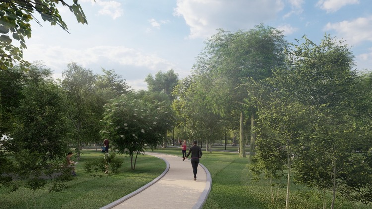 FOTO Apare un mare parc în București, pe foste sere militare. Acum, însă, toată suprafața este acoperită de cioburi