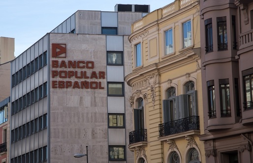 Banco Popular este preluată pentru 1 euro de Banco Santander, din cauza problemelor financiare