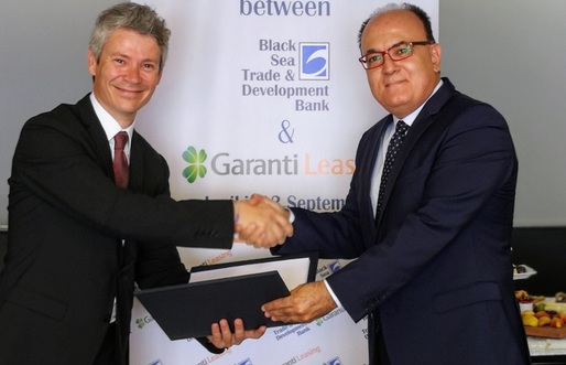 Garanti Leasing a încheiat un acord de finanțare de 10 milioane de euro cu Black Sea Trade and Development Bank