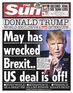 Trump avertizează că un Brexit \