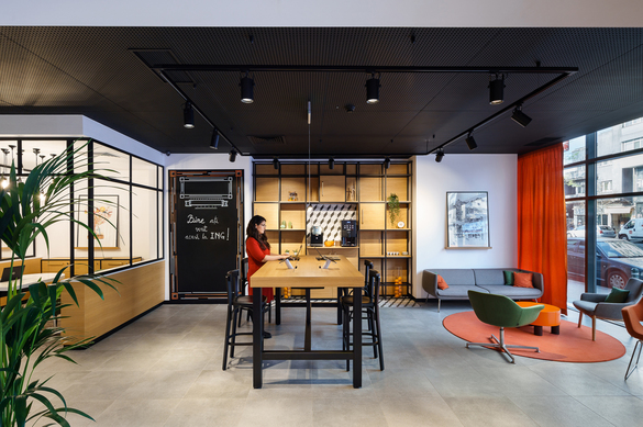 FOTO Strategie: ING inaugurează un nou concept de office