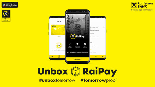 Raiffeisen Bank lansează aplicația RaiPay pentru plăți cu telefonul mobil
