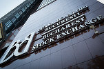 Valoarea totală a tranzacțiilor cu acțiuni realizate la Bursa de Valori București în primele 10 luni a atins 10,3 miliarde lei