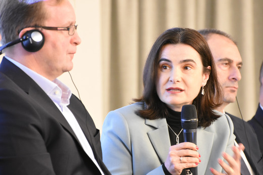 VIDEO Suntem pe un făgaș pozitiv.  Mihaela Bîtu, CEO ING Bank România: Trecem printr-o perioadă de încetinire a creșterii economice și e bine - Profit Financial.forum