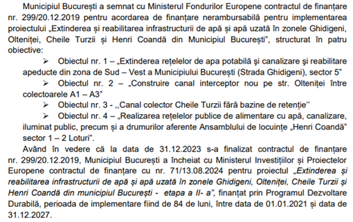 Primăria Capitalei caută credit de aproape 132 milioane lei DOCUMENT