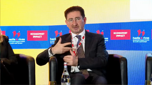 VIDEO Succesul Revolut în România arată că a fost cerere, pe care sistemul bancar autohton nu a acoperit-o, spune Bogdan Chirițoiu, președintele Consiliul Concurenței, la Conferința The Economist, cu Profit.ro partener