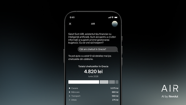 Revolut lansează în România asistentul AI