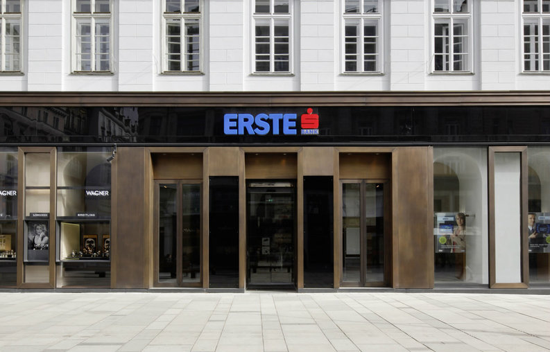 Profitul Erste a crescut cu 54% în primele nouă luni, la 1,18 miliarde euro. În România, profit de 225,9 milioane euro, în creștere cu 21,8% 