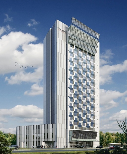 Niro Investment vrea să împrumute 30 milioane de euro pentru a finaliza hotelul de 5 stele din nordul Capitalei, care va fi operat sub brandul Swissôtel
