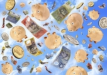 „Găurile” din buget, „purceluși” pentru bursă