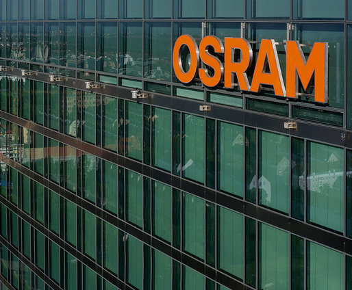 Succes al ofertei AMS de preluare a Osram, prezentă și în România, acțiunile cresc   