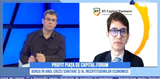Profit Piața de Capital.forum - Vlad Pintilie, BT Capital Partners: Am ars etape cu pandemia. Au apărut noi clase de investitori la bursă