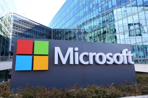 Capitalizarea bursieră a Microsoft a depășit pentru scurt timp 3.000 de miliarde de dolari în tranzacțiile de miercuri