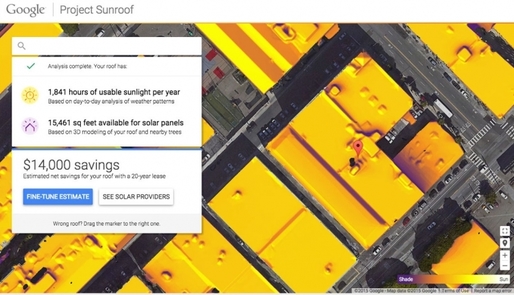 E.ON și Google lansează o platformă prin care proprietarii pot determina capacitatea solară a locuinței