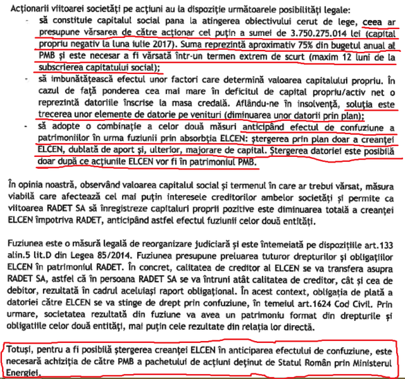 DOCUMENT Primăria Capitalei, nevoită să bage trei sferturi din bugetul Bucureștiului în RADET dacă nu este ștearsă datoria istorică de 3,7 miliarde lei a Regiei față de ELCEN