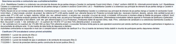 Provocare pentru greii din construcții. Primăria Capitalei scoate la licitație un contract de aproape 350 milioane lei pe 7 ani, pentru reabilitarea colectorului de ape uzate de sub Dâmbovița