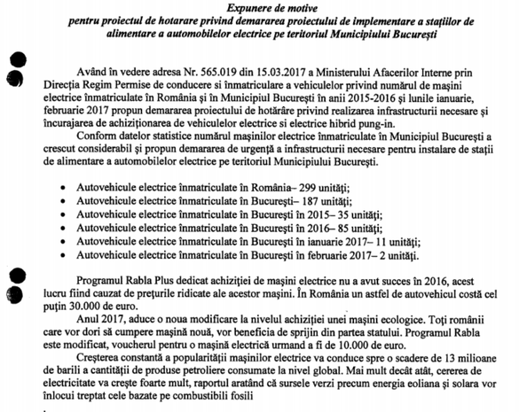 Prim pas în proiectul construirii a zeci de stații de încărcare a mașinilor electrice în București. Compania energetică a Primăriei a contractat studiul de oportunitate