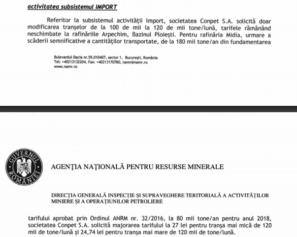 Statul pregătește scumpirea transportului țițeiului către rafinării. Conpet vrea mai mult decât triplarea tarifelor plătite de Petromidia