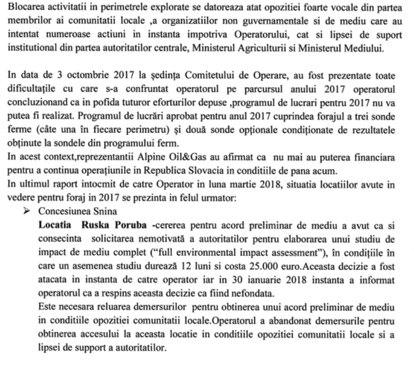 Romgaz, expansiune externă cu ghinion: după eșecul din Polonia, compania renunță la două concesiuni de hidrocarburi din Slovacia din cauza opoziției localnicilor și pasivității Guvernului. Cât a costat 