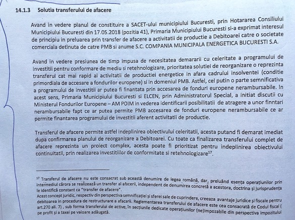 EXCLUSIV Primăria Capitalei ar urma să preia ELCEN la preț de faliment, cu scutire de TVA și plata în 2 ani. Ministerul Energiei nu ar încasa niciun ban din tranzacție